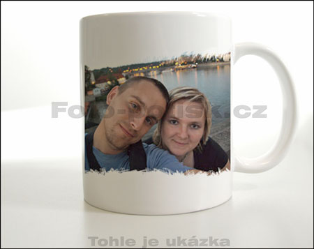 Bílý hrnek s Vaší fotografií 