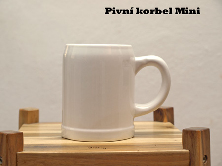 Pivní korbel Mini - jednostranný potisk